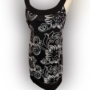 Vintage Sequin Scarlett Nite Evening Cocktail Dress 12